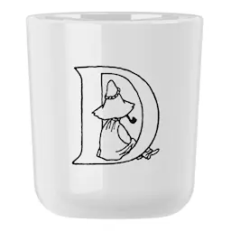 Rig-Tig Moomin ABC krus D 20 cl hvit
