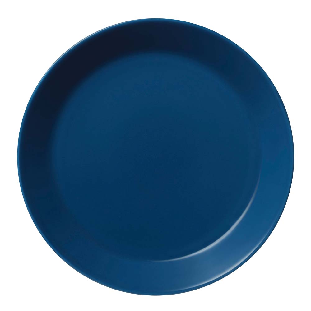 Iittala - Teema Tallrik flat 23 cm Vintage Blå