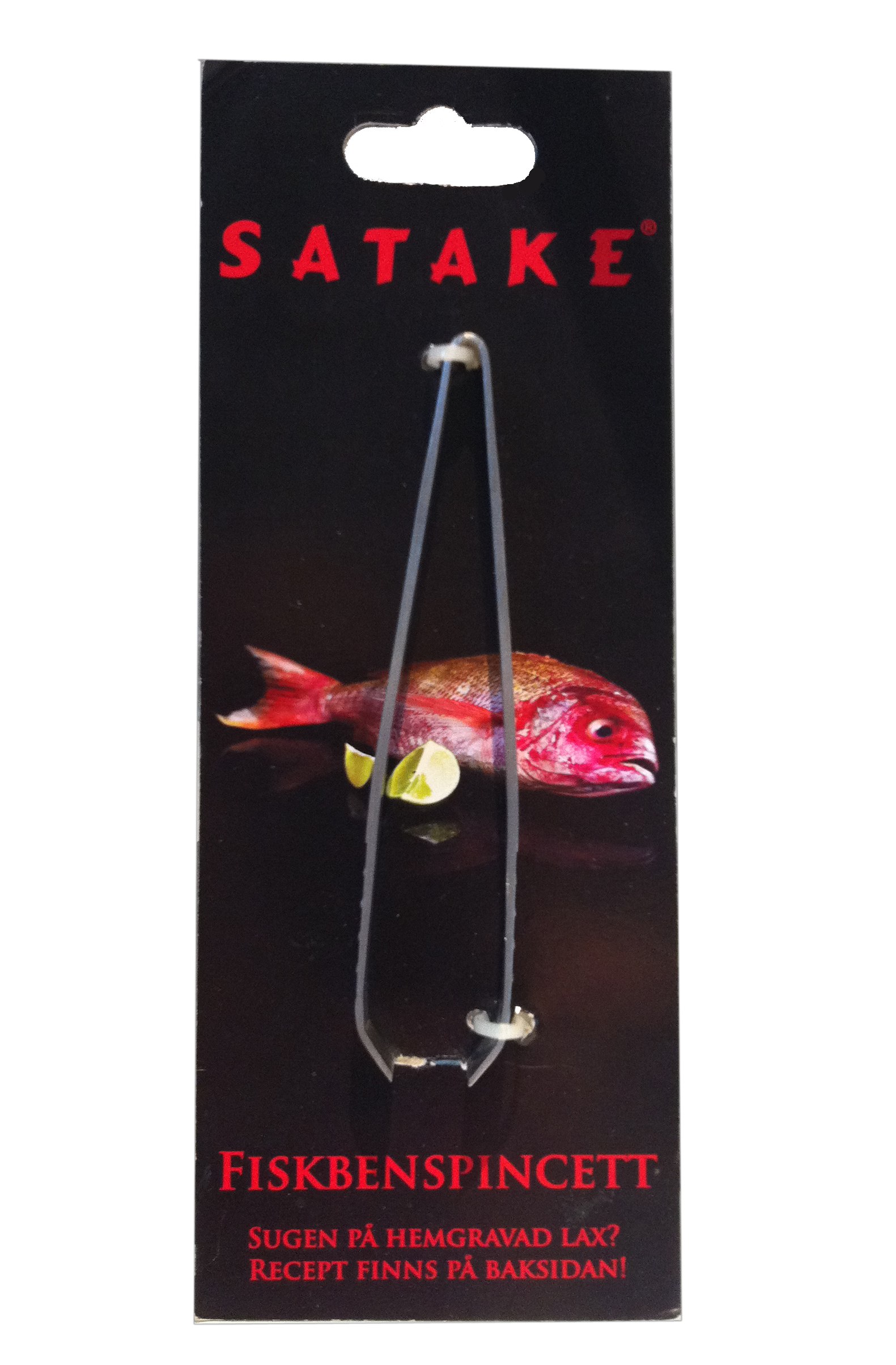 Läs mer om Satake - Fiskbenspincett 12 cm