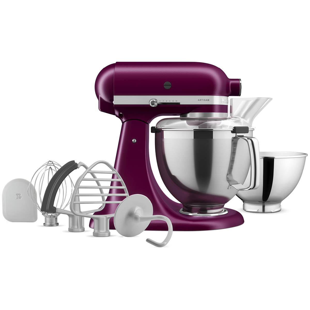 KitchenAid - KitchenAid Artisan Köksmaskin 4,8 L + Tillbehör Beetroot