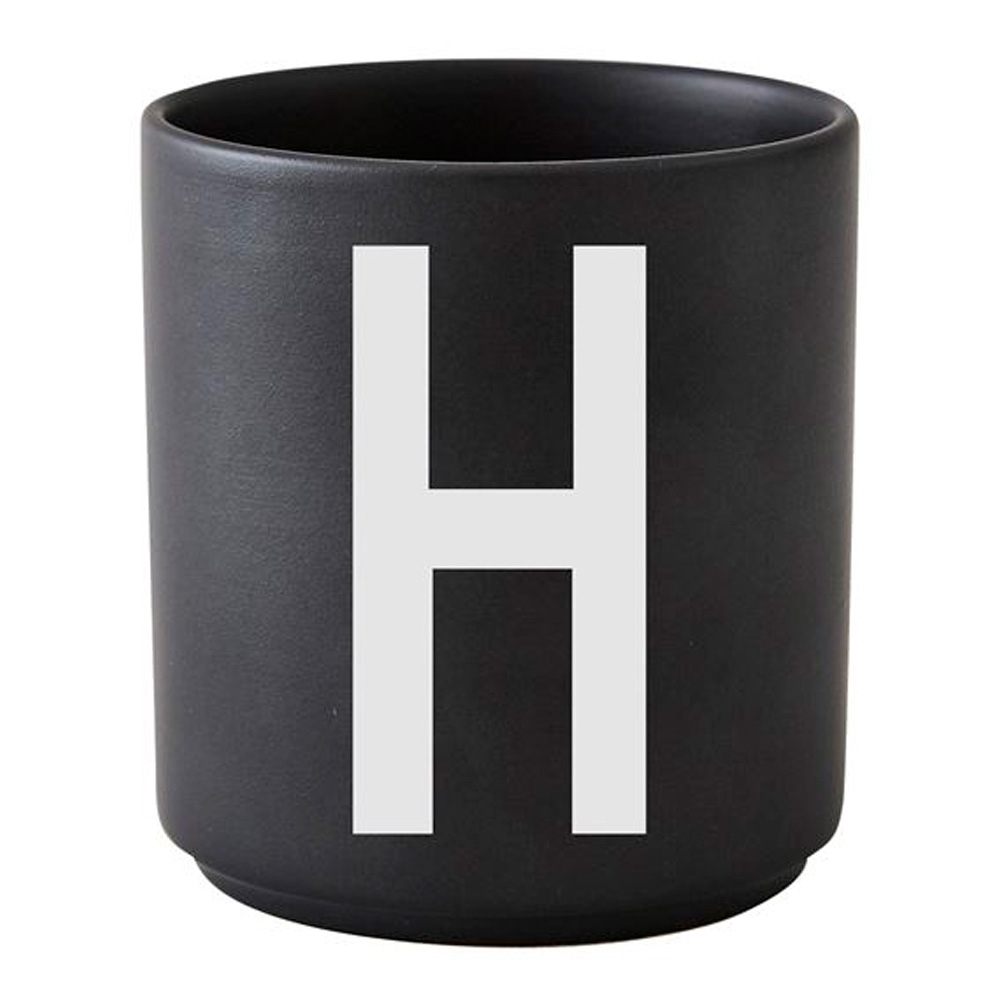 Läs mer om Design Letters - Mugg 25 cl H Svart