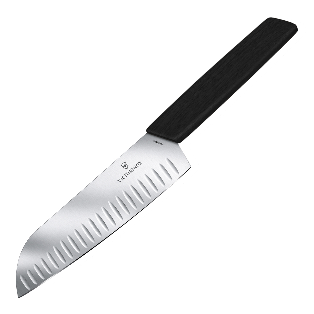 Läs mer om Victorinox - Swiss Modern Santoku 17 cm Svart