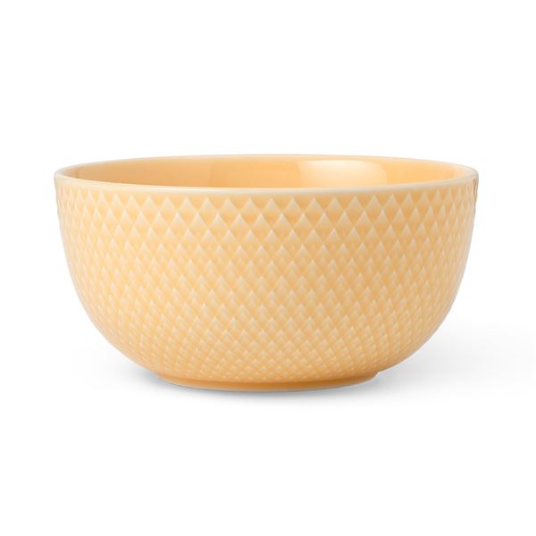 Lyngby Porcelain – Rhombe Color Skål 13 cm Sand