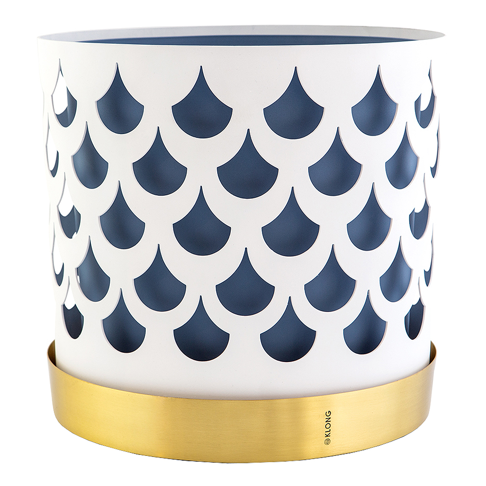 Klong - Trio Kruka Drop 28 cm Vit