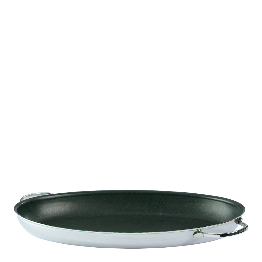 Demeyere – Resto Oval panna/ugnsform 45×24 cm Duraslide