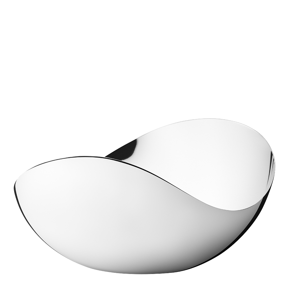 Läs mer om Georg Jensen - Bloom Skål Rostfritt stål Hög Large