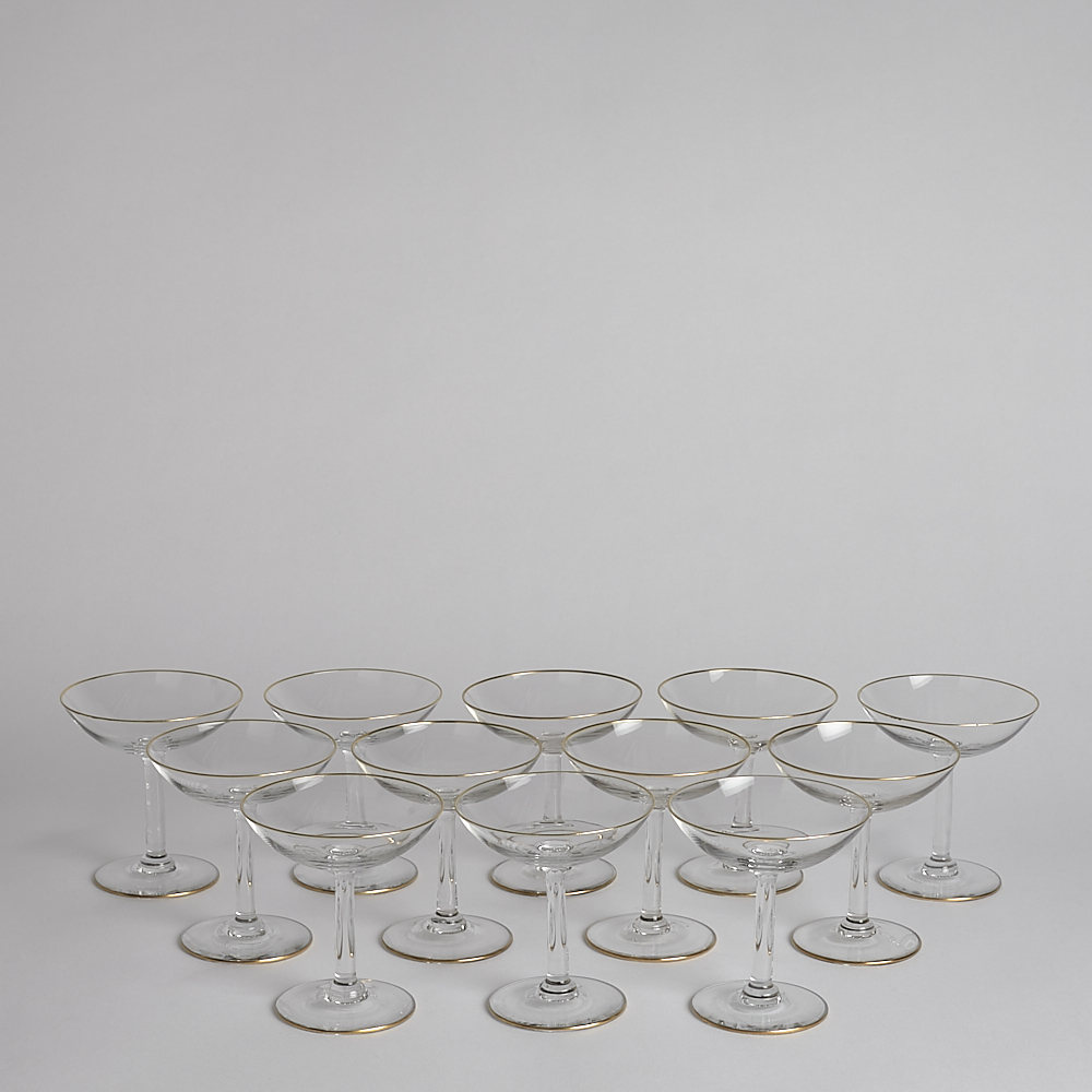 Vintage – SÅLD Likörglas 12 st från Gullaskruf