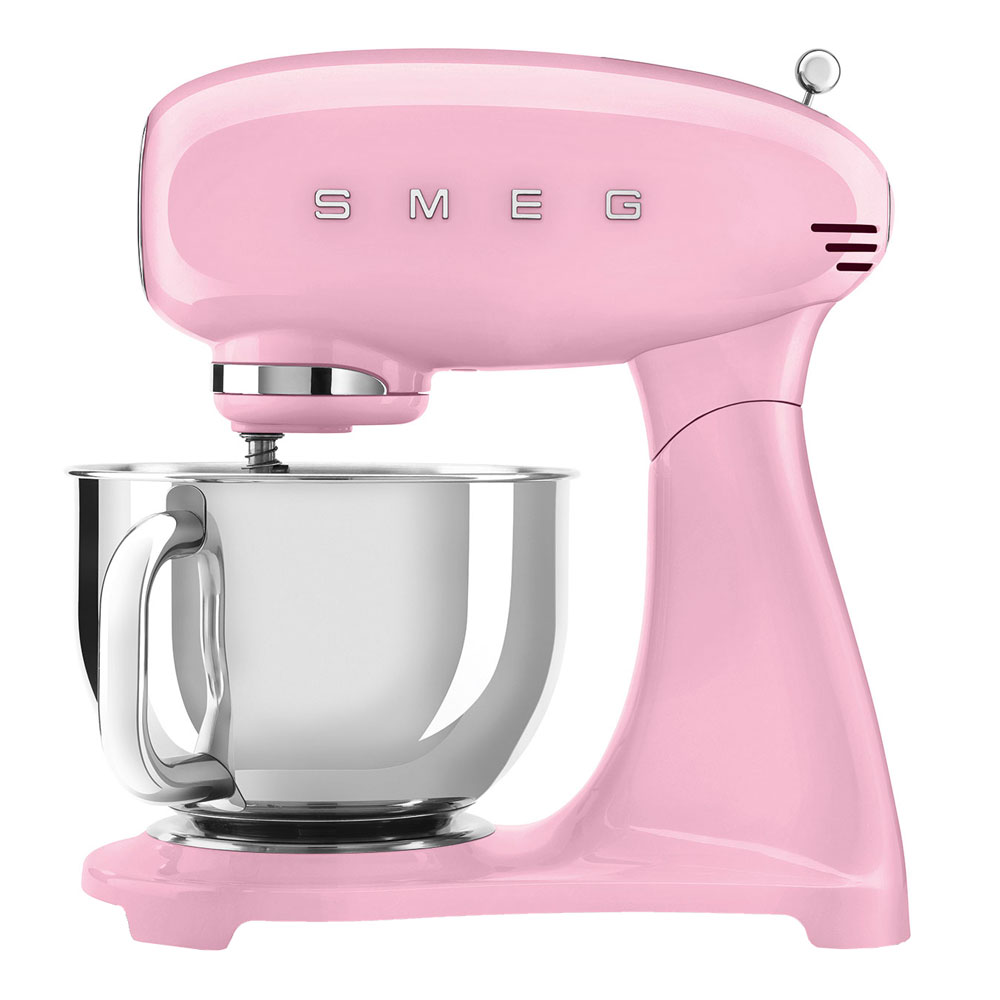 Smeg - Smeg 50s Style Köksmaskin SMF03 4,8 L Pastellrosa