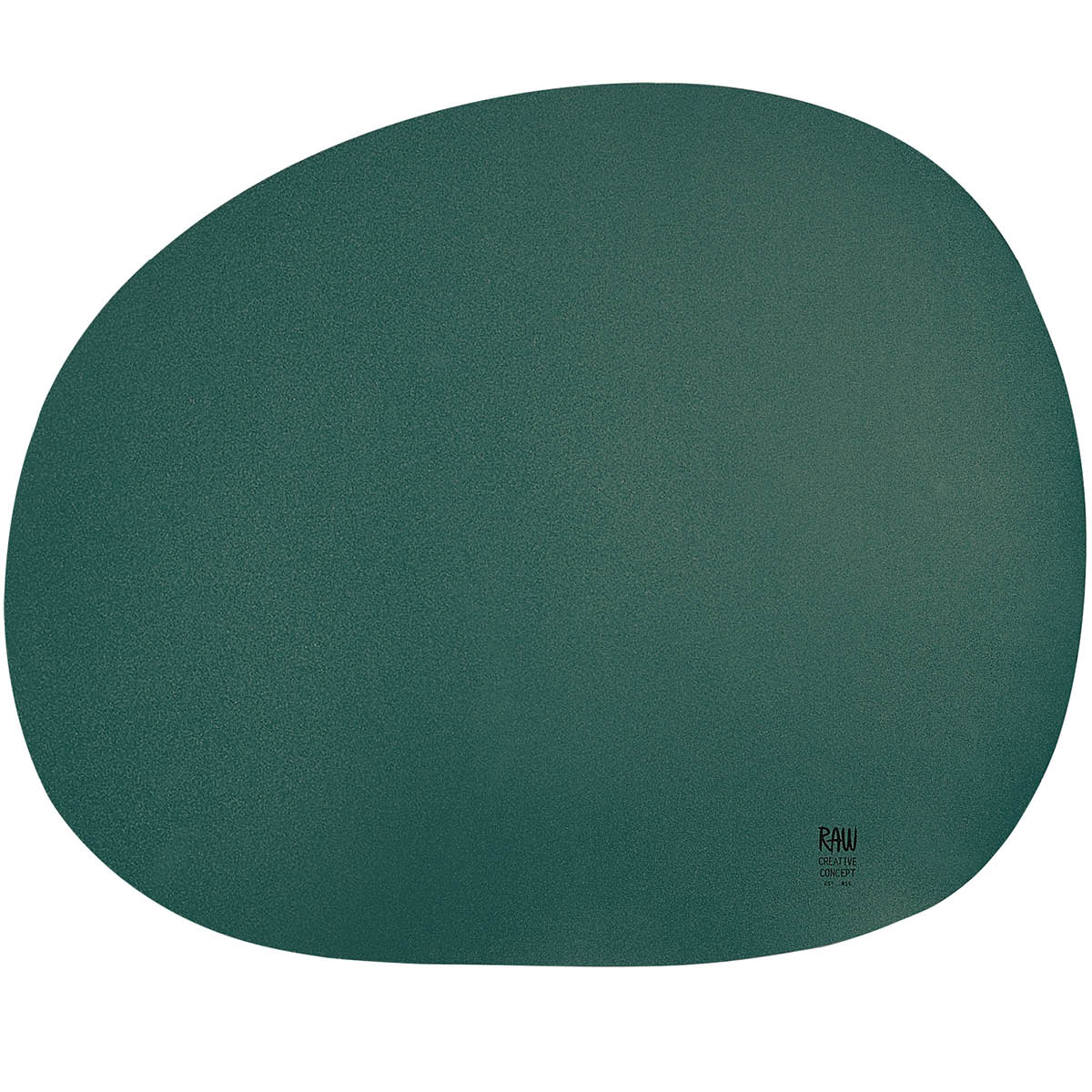 Aida – Raw Bordstablett Silikon 41×33,5 cm Mörkgrön