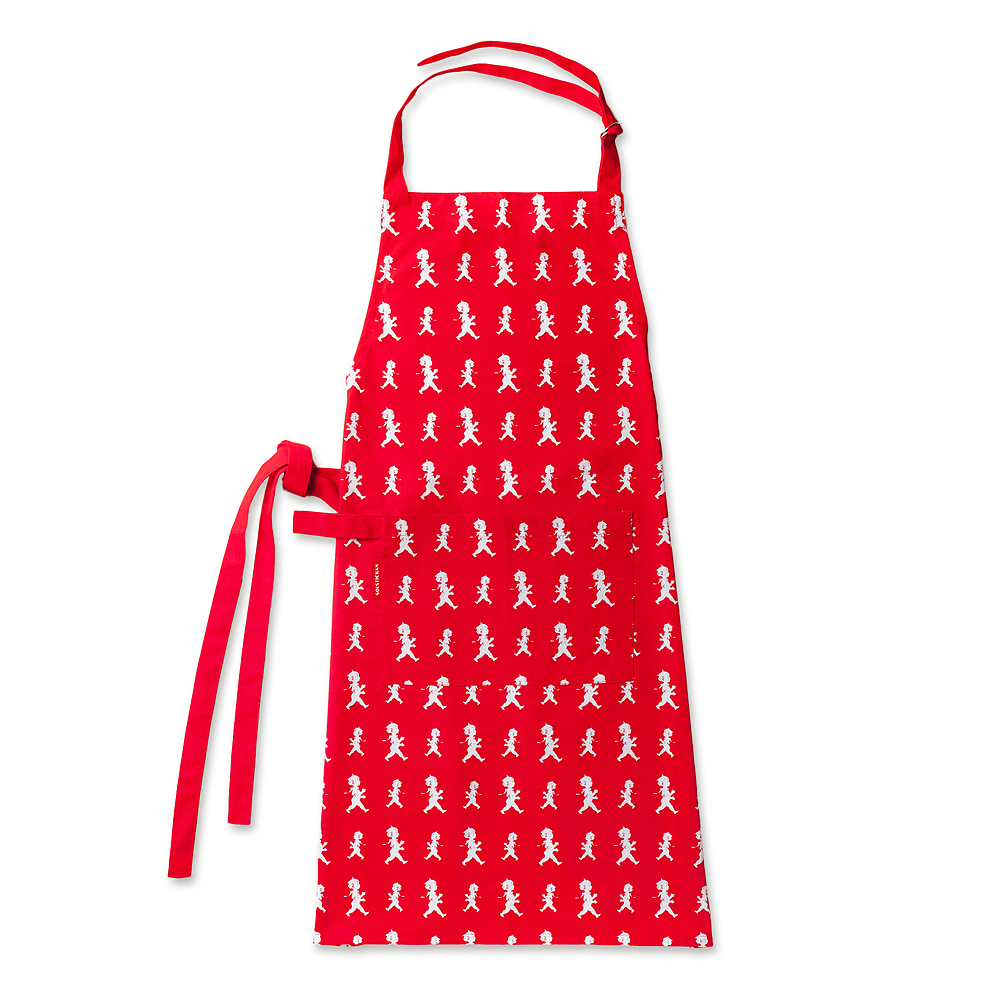 Förkläde Vuxen Röd