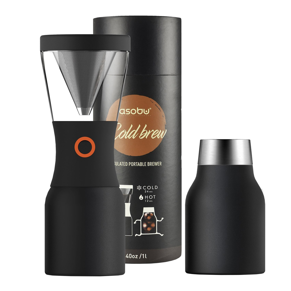 Asobu – Cold Brew Bryggare 1 L Svart
