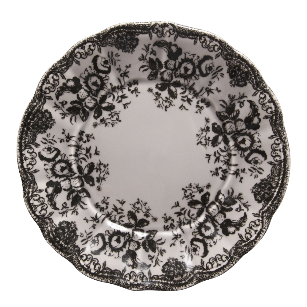 Table Top Stories - Victoria Tallrik 21 cm Svart/Grå