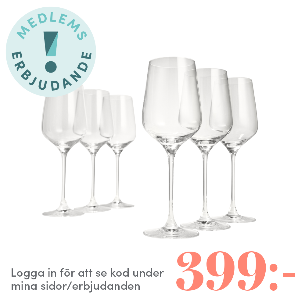 Läs mer om Table Top Stories - Celebration Vinglas 45 cl 6-pack
