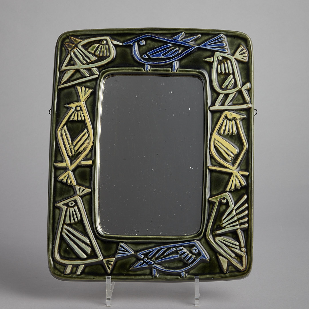 Vintage - SÅLD Gustavsberg "Harlekin" Spegel LL