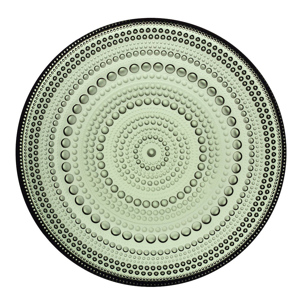 Iittala - Kastehelmi tallerken 17 cm furugrønn