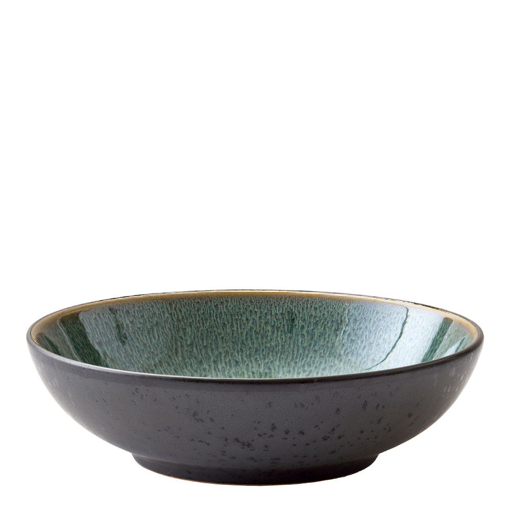 Bitz - Pastaskål 20 cm svart/grønn