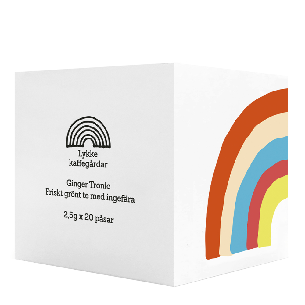 Lykke kaffegårdar – Ginger Tronic te 20-Pack