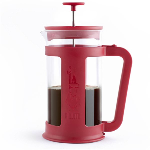 Bialetti - Smart presskanne 3 kopper 35 cl rød