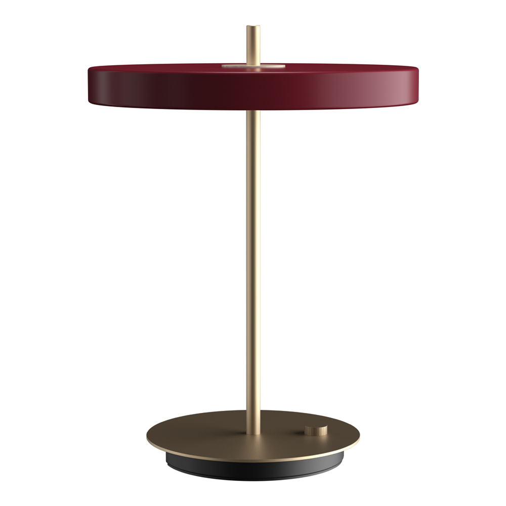 Umage Asteria Table Bordslampa 43 cm Rubinröd