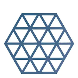 Zone Denmark Hexagon Pannunalunen Silikoni 16 cm Denim