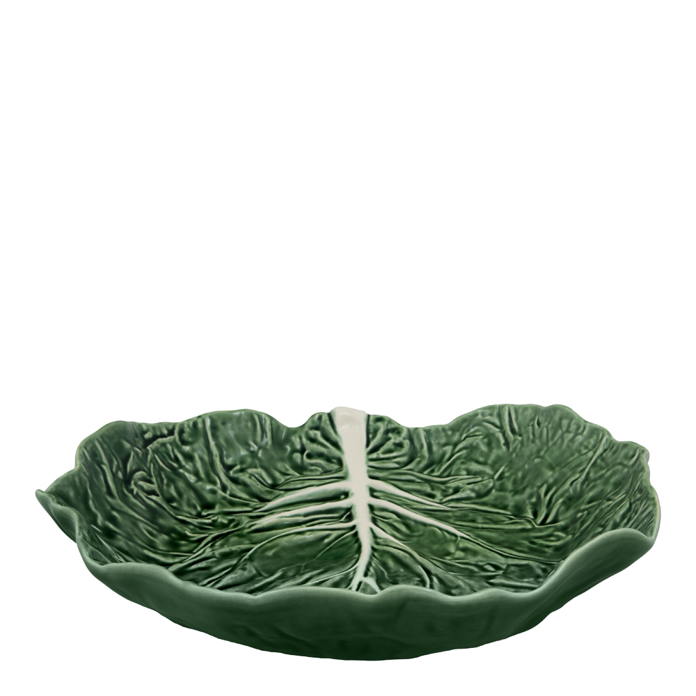 Läs mer om Bordallo Pinheiro - Cabbage Skål Kålblad 32,5 cm Grön