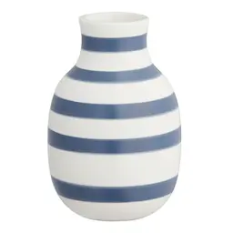 Kähler Design Omaggio Vase 12,5 cm Stålblå