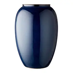 Bitz Keramikkvase 50 cm mørkeblå