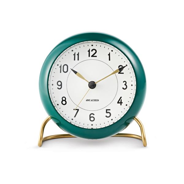 Arne Jacobsen - Station bordur 11 cm grønn/hvit