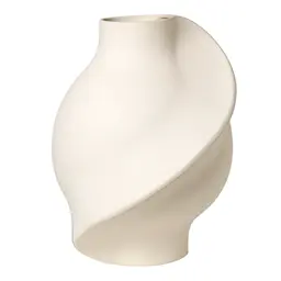 Louise Roe Copenhagen Pirout Vase 02 42 cm Raw Hvit 