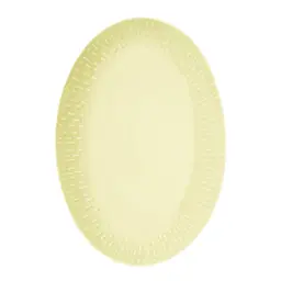 Aida Confetti Uppläggningsfat ovalt 36x25,5 cm Citron