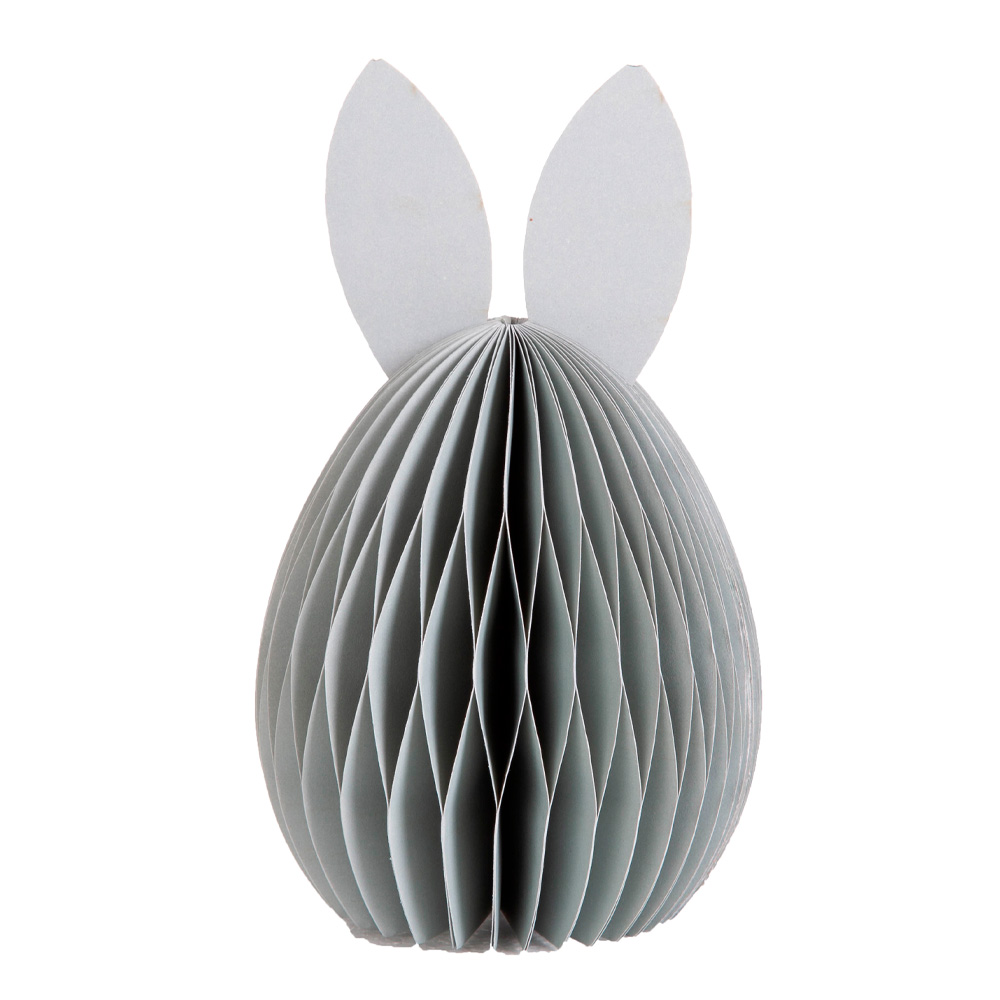 Modern House – Påskpynt Hare Papp 15 cm Grå