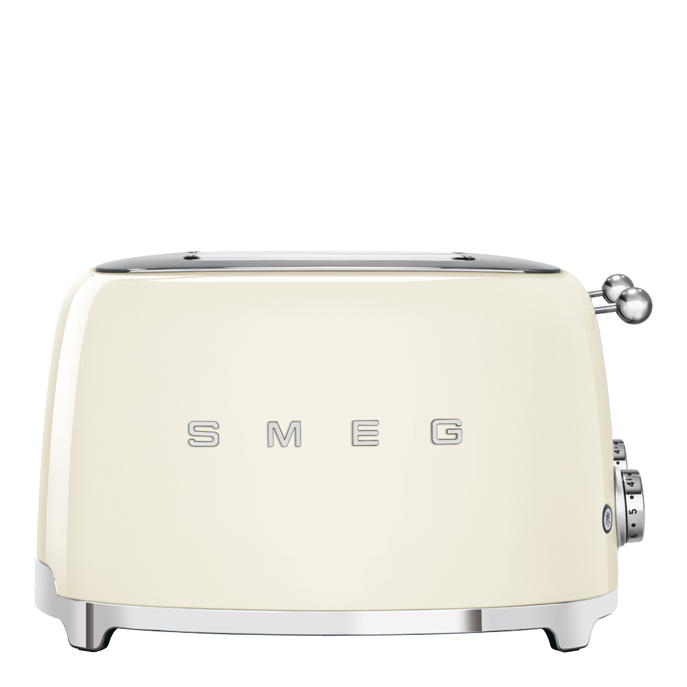 Läs mer om Smeg - Smeg 50s style Brödrost 4 skivor Creme