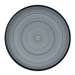 Iittala Kastehelmi tallerken 24,8 cm mørk grå