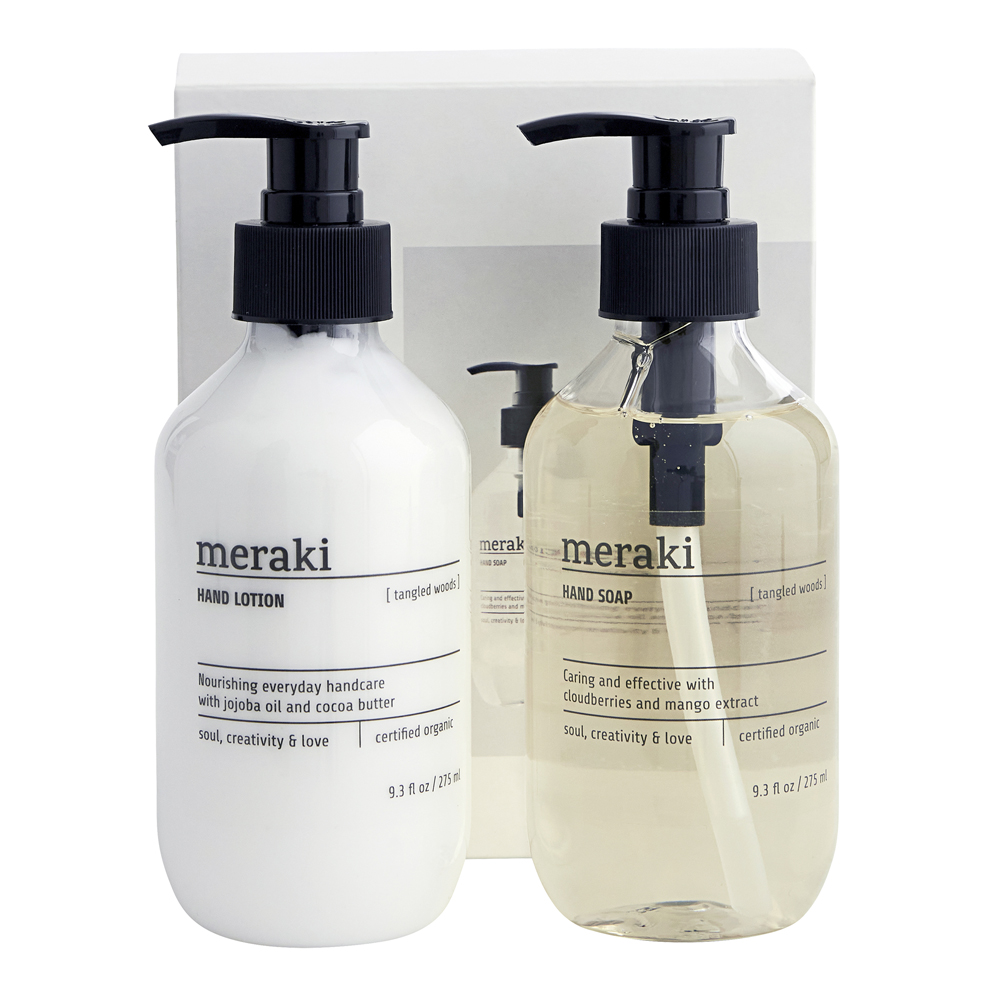 Meraki – Home Presentask Handtvål Handkräm 275 ml Tangled Woods