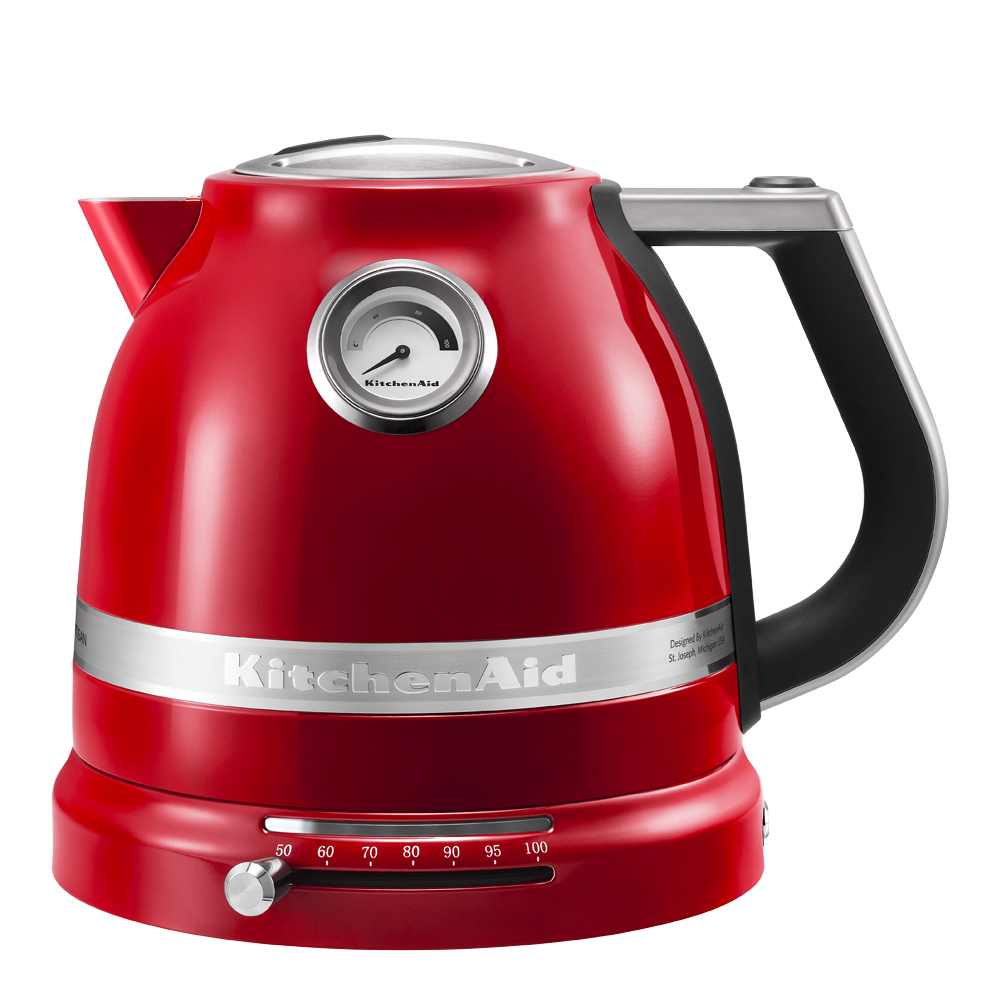 Läs mer om KitchenAid - KitchenAid Artisan Vattenkokare 1,5 L Röd