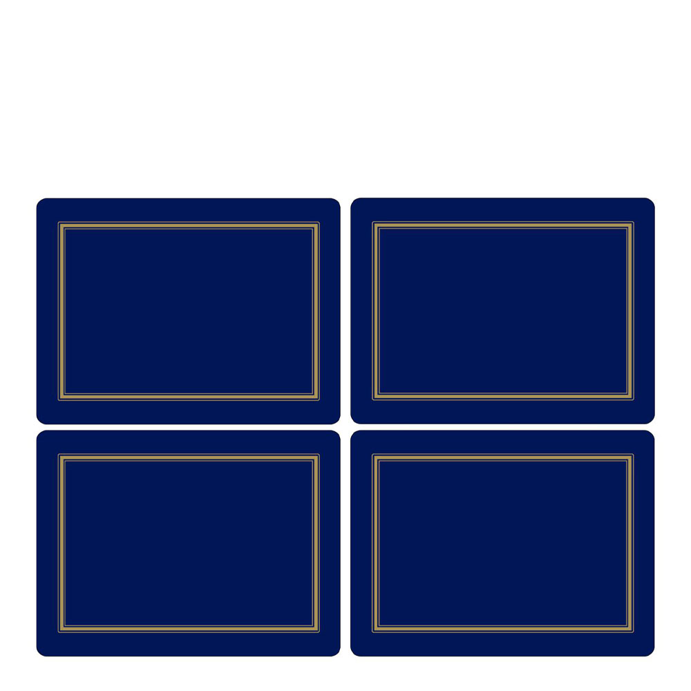 Pimpernel - Classic Tablett 40x30 cm 4-pack Midnatt