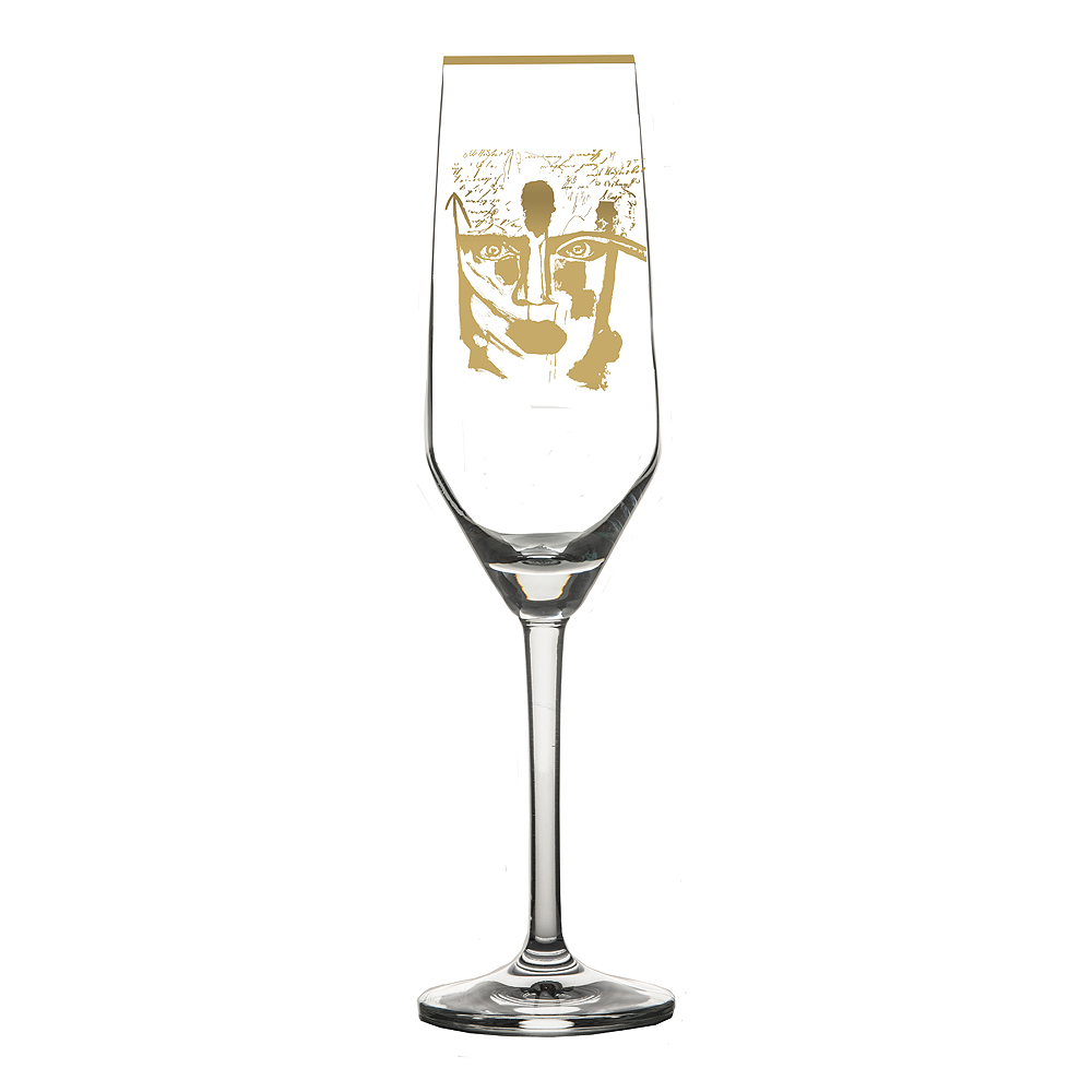 Läs mer om Carolina Gynning - Champagneglas Golden Dream Gold 30 cl