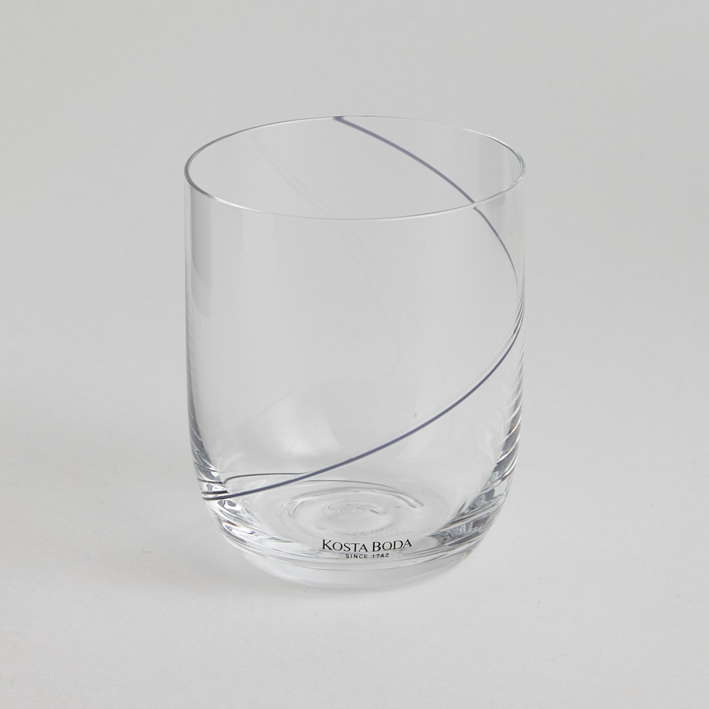 Kosta Boda – Selterglas ”Line” 12 st