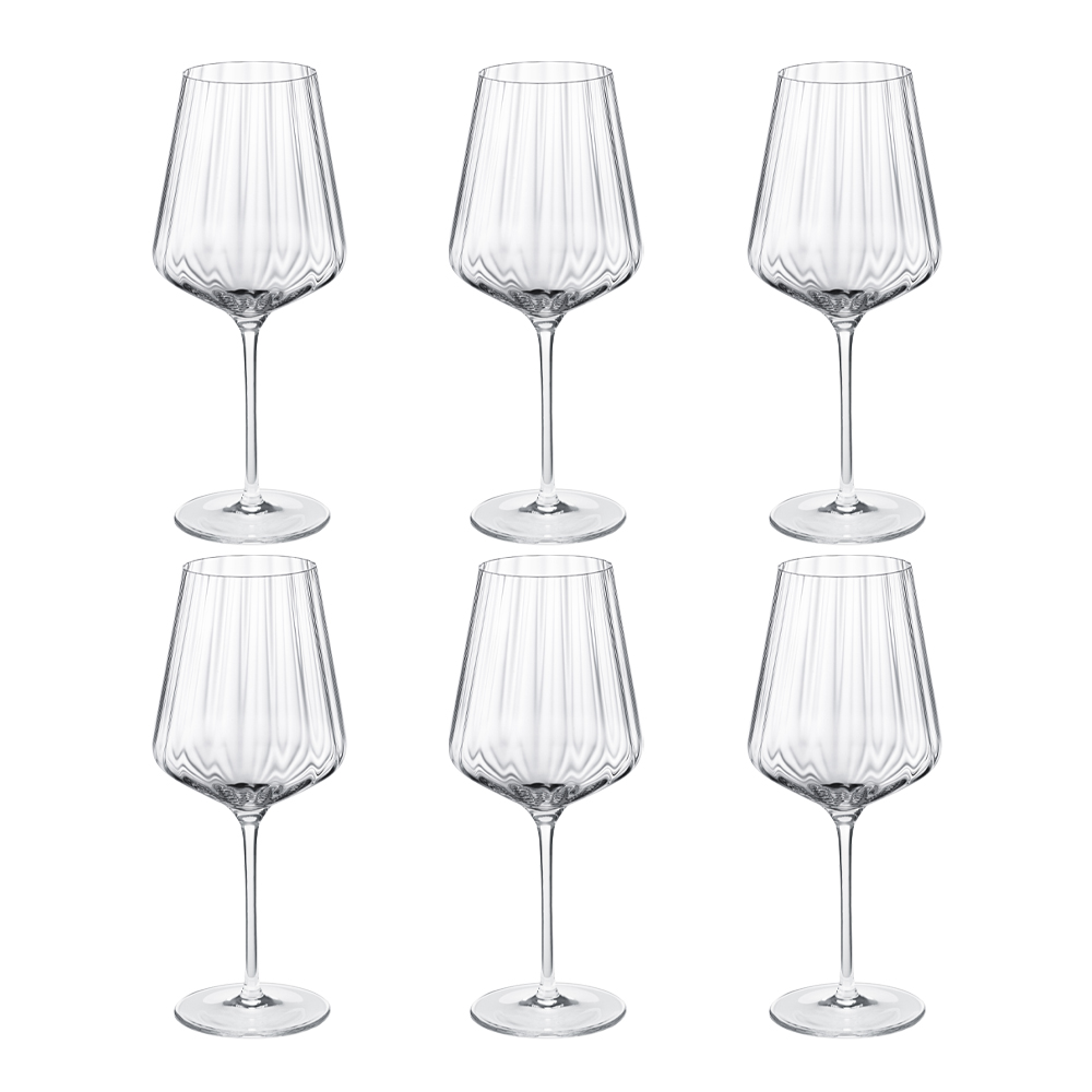 Läs mer om Georg Jensen - Bernadotte Vitvinsglas 43 cl 6-pack