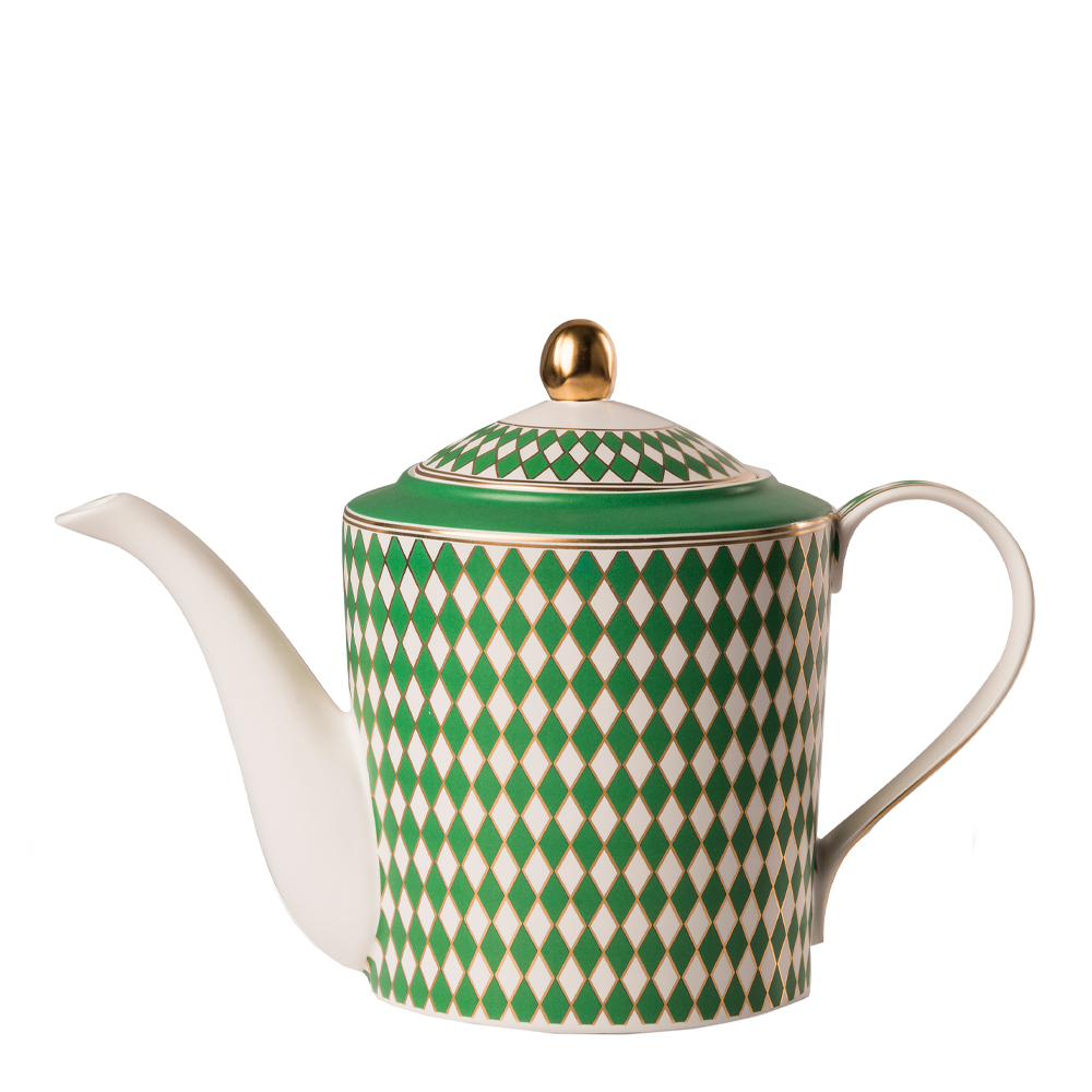 Pols Potten - Pols Potten Chess Tekanna 1,1 L  Grön