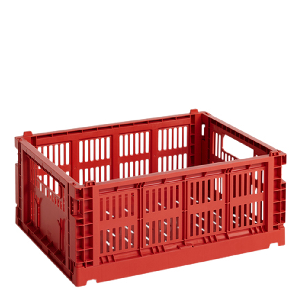 Hay - Colour Crate Förvaringslåda M Red