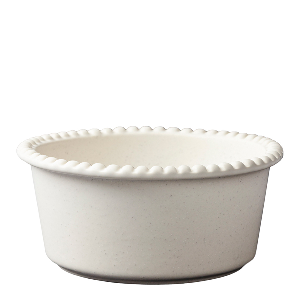 PotteryJo - Daria Skål 18 cm Cotton white