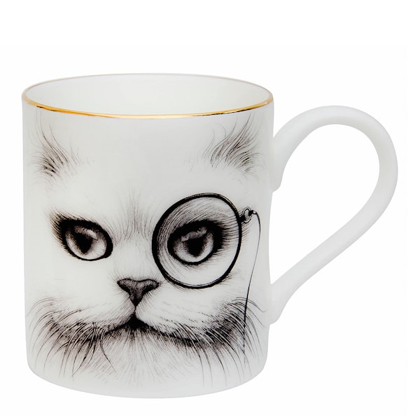 Majestic Mug Cat Monocle 40 cl 