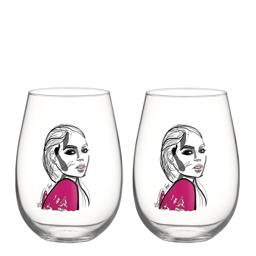 Kosta Boda – All About You Tumblerglas 57 cl 2-pack Next to you