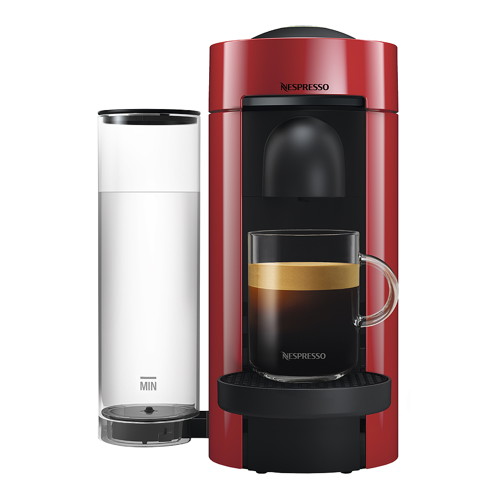 Nespresso VertuoPlus Flat Top Kahvinkeitin ENV150 Punainen