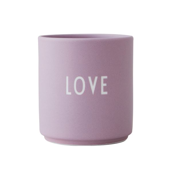 Design Letters - Favourite Mugg Love 25 cl Lavender