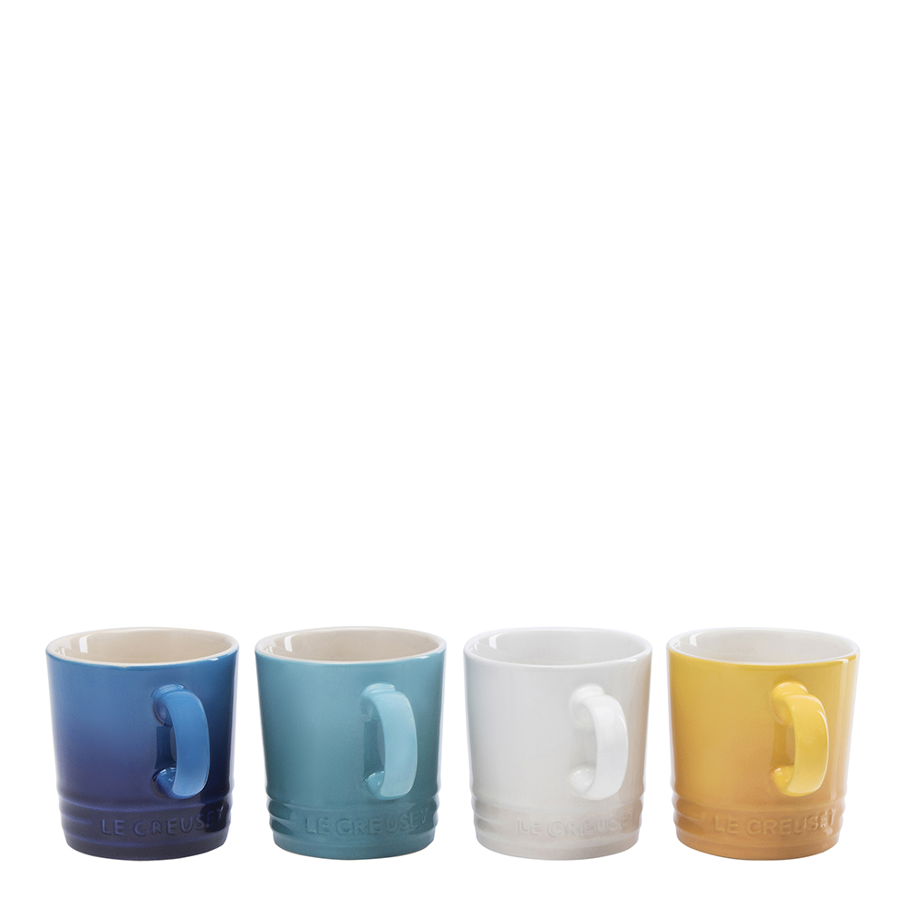 Le Creuset - Riviera Kaffemugg 20 cl 4-pack