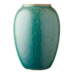 Bitz Keramikkvase 20 cm Grønn 