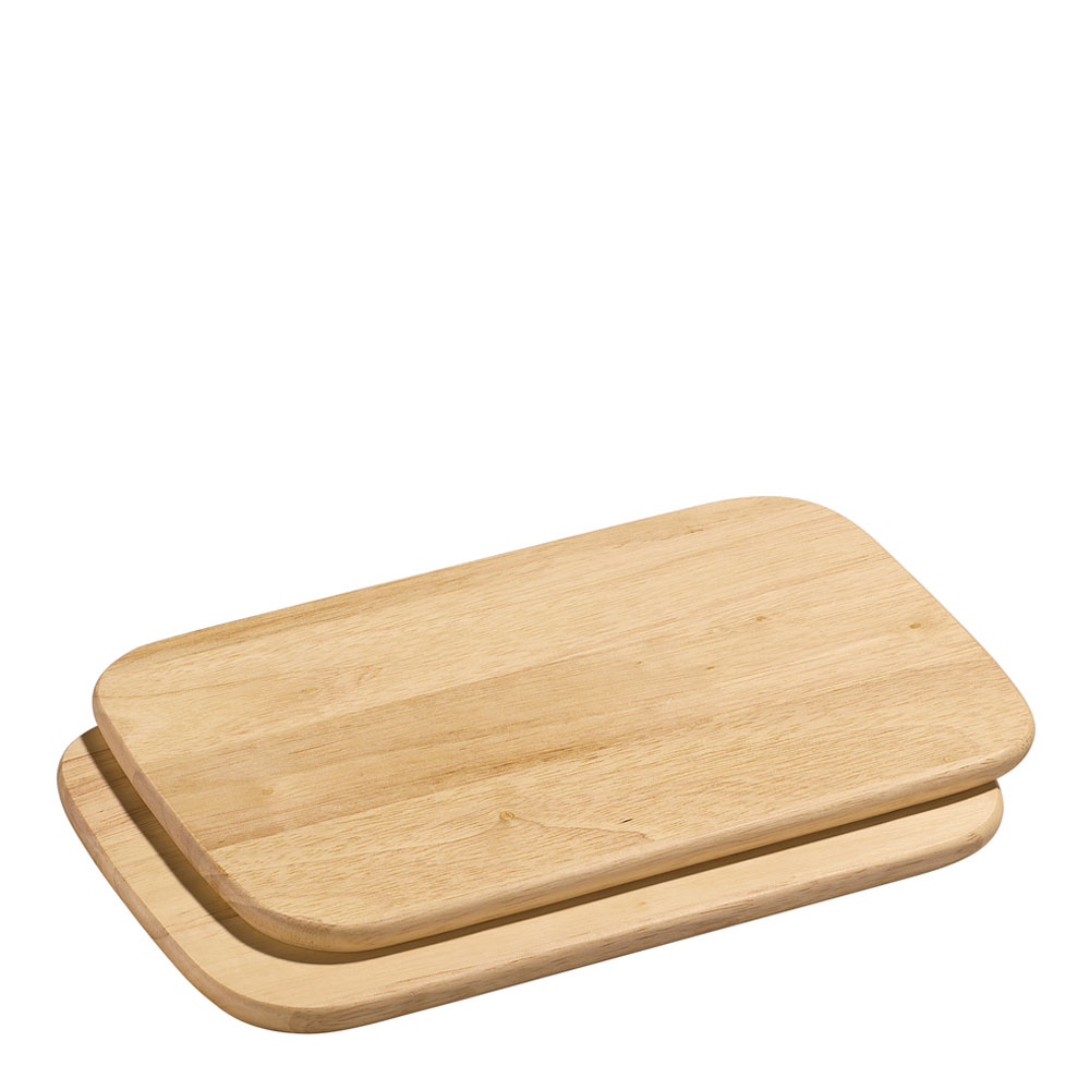 Zassenhaus - Liten Serveringsbricka 2-pack 26x17 cm Rubberwood