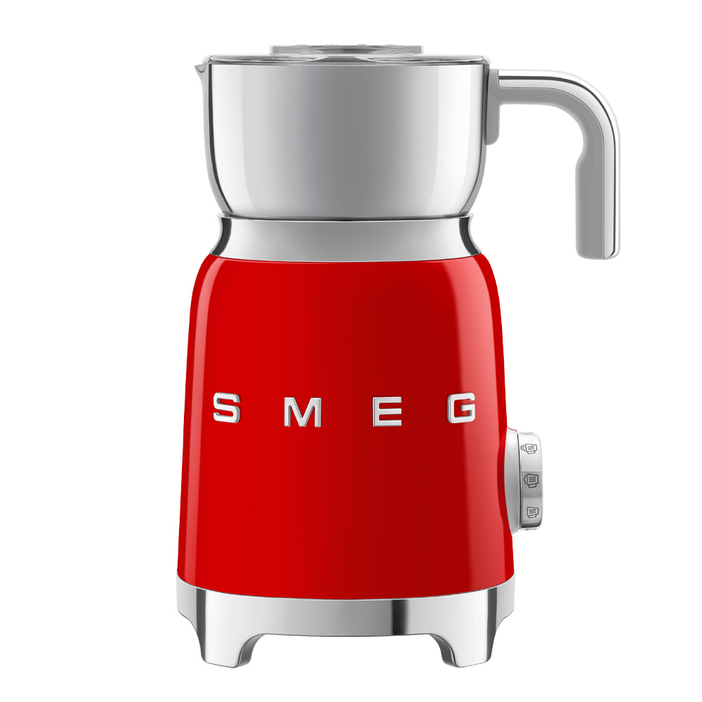 Smeg - Smeg Mjölkskummare Röd